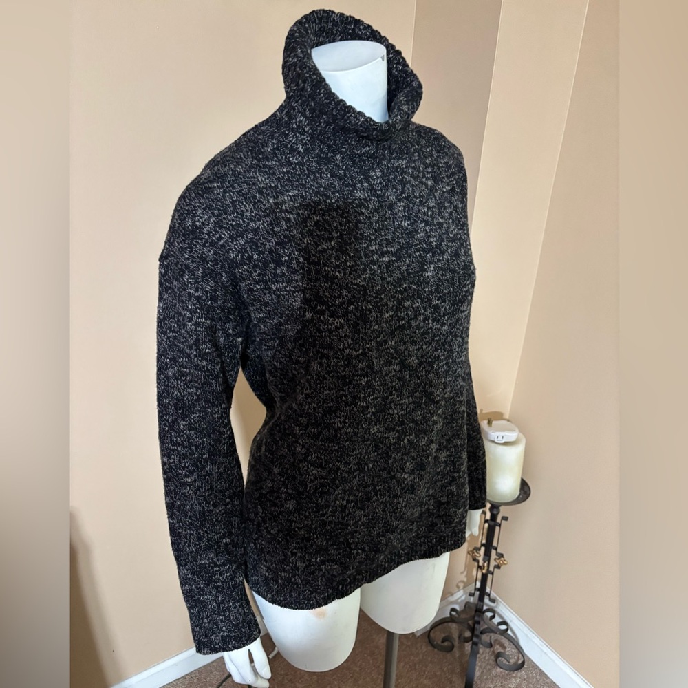 Jenni Kayne Charcoal Turtleneck Sweater